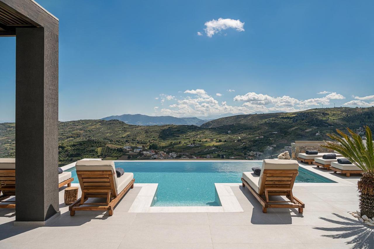 Villa Amavi - Private Heated Pool Kato Asites Exteriör bild