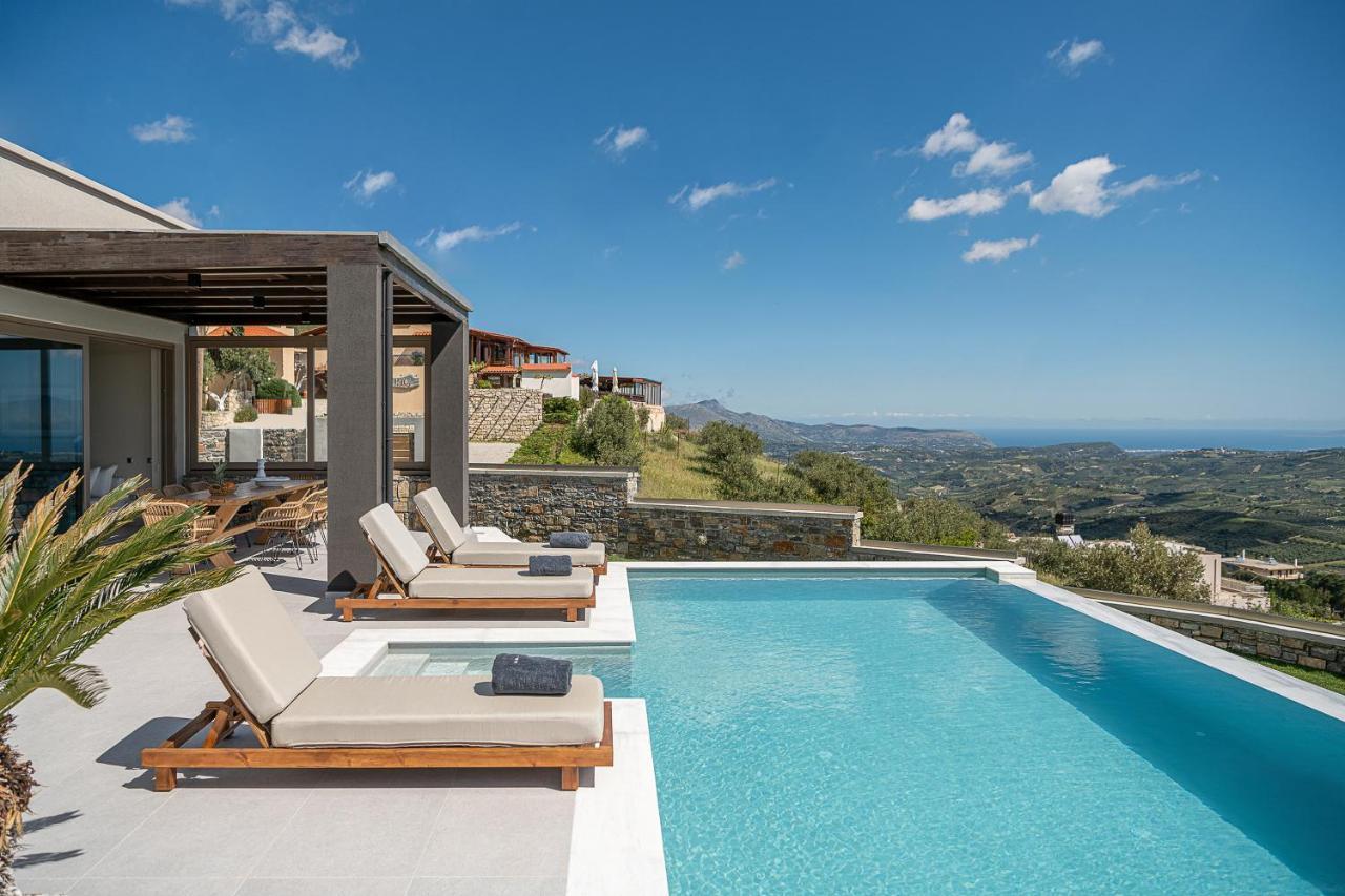 Villa Amavi - Private Heated Pool Kato Asites Exteriör bild