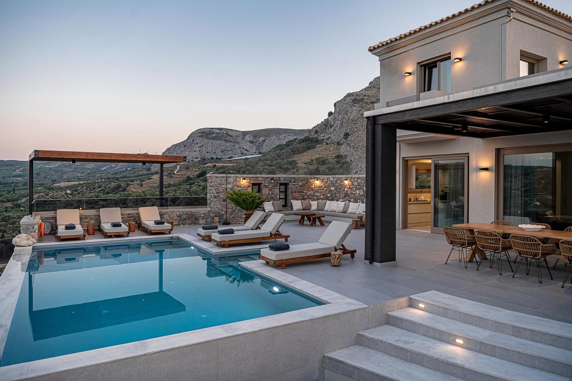 Villa Amavi - Private Heated Pool Kato Asites Exteriör bild